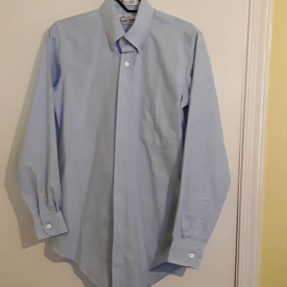 Sears & Roebuck blue button down oxford men's
